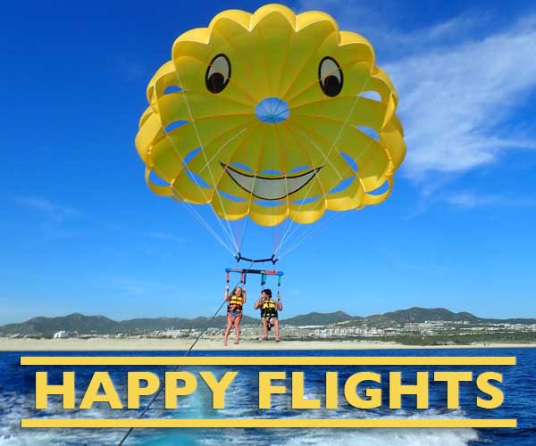 Happy Flights Parasailing in Cabo San Lucas